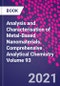 Analysis and Characterisation of Metal-Based Nanomaterials. Comprehensive Analytical Chemistry Volume 93 - Product Image