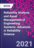 Reliability Analysis and Asset Management of Engineering Systems. Advances in Reliability Science- Product Image