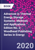 Advances in Thermal Energy Storage Systems. Methods and Applications. Edition No. 2. Woodhead Publishing Series in Energy- Product Image