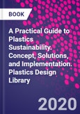 A Practical Guide to Plastics Sustainability. Concept, Solutions, and Implementation. Plastics Design Library- Product Image