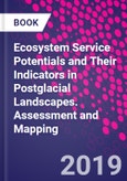 Ecosystem Service Potentials and Their Indicators in Postglacial Landscapes. Assessment and Mapping- Product Image