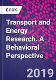 Transport and Energy Research. A Behavioral Perspective- Product Image