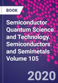 Semiconductor Quantum Science and Technology. Semiconductors and Semimetals Volume 105- Product Image