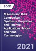 MXenes and their Composites. Synthesis, Properties and Potential Applications. Micro and Nano Technologies- Product Image