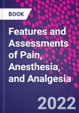 Features and Assessments of Pain, Anesthesia, and Analgesia- Product Image