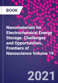 Nanomaterials for Electrochemical Energy Storage. Challenges and Opportunities. Frontiers of Nanoscience Volume 19- Product Image