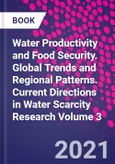 Water Productivity and Food Security. Global Trends and Regional Patterns. Current Directions in Water Scarcity Research Volume 3- Product Image