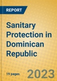 Sanitary Protection in Dominican Republic- Product Image
