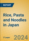 Rice, Pasta and Noodles in Japan- Product Image