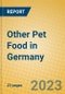 Other Pet Food in Germany - Product Image