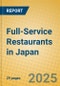 Full-Service Restaurants in Japan - Product Image