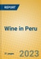 Wine in Peru - Product Image