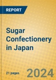 Sugar Confectionery in Japan- Product Image