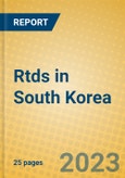 Rtds in South Korea- Product Image