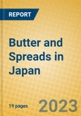 Butter and Spreads in Japan- Product Image