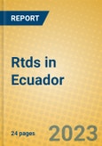 Rtds in Ecuador- Product Image