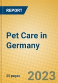 Pet Care in Germany- Product Image
