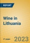 Wine in Lithuania - Product Image