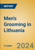 Men's Grooming in Lithuania- Product Image