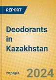 Deodorants in Kazakhstan- Product Image