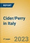 Cider/Perry in Italy - Product Thumbnail Image