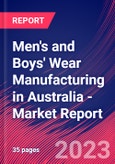 Men's and Boys' Wear Manufacturing in Australia - Industry Market Research Report- Product Image