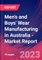Men's and Boys' Wear Manufacturing in Australia - Industry Market Research Report - Product Image