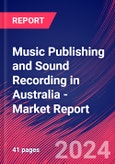 Music Publishing and Sound Recording in Australia - Industry Market Research Report- Product Image