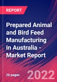Prepared Animal and Bird Feed Manufacturing in Australia - Industry Market Research Report- Product Image