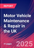 Motor Vehicle Maintenance & Repair in the UK - Industry Market Research Report- Product Image