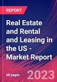 Real Estate and Rental and Leasing in the US - Industry Market Research Report- Product Image