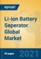 Li-ion Battery Seperator Global Market Insights 2021, Analysis and Forecast to 2026, by Manufacturers, Regions, Technology, Application, Product Type - Product Thumbnail Image