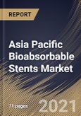 Asia Pacific Bioabsorbable Stents Market By Biomaterial (Polymeric and Metallic), By Application (Coronary Artery Disease and Peripheral Artery Disease), By End User (Hospital and Cardiac Center), By Country, Growth Potential, Industry Analysis Report and Forecast, 2021 - 2027- Product Image