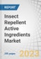 Insect Repellent Active Ingredients Market by Type (DEET, Picaridin, IR 3535, P-Methane3,8 DIOL, DEPA), Concentration (Less than 10%, 10% to 50%, More Than 50%), Insect Type (Mosquitoes, Bugs), End Application and Region - Global Forecast to 2028 - Product Thumbnail Image