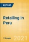 Retailing in Peru - Market Shares, Summary and Forecasts to 2025 - Product Thumbnail Image