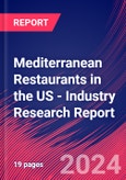 Mediterranean Restaurants in the US - Industry Research Report- Product Image