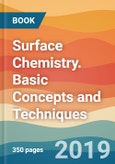 Surface Chemistry. Basic Concepts and Techniques- Product Image