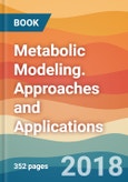 Metabolic Modeling. Approaches and Applications- Product Image