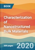 Characterization of Nanostructured Bulk Materials- Product Image