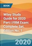 Wiley Study Guide for 2020 Part I FRM Exam: Complete Set. Edition No. 1- Product Image