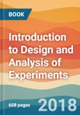Introduction to Design and Analysis of Experiments- Product Image