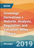 Sovereign Derivatives + Website. Analysis, Regulation, and Valuation. Wiley Finance- Product Image