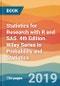 Statistics for Research with R and SAS. 4th Edition. Wiley Series in Probability and Statistics - Product Thumbnail Image