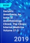 Geriatric Anesthesia, An Issue of Anesthesiology Clinics. The Clinics: Internal Medicine Volume 37-3 - Product Thumbnail Image