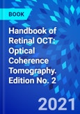 Handbook of Retinal OCT: Optical Coherence Tomography. Edition No. 2- Product Image