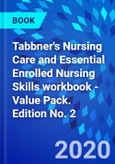 Tabbner's Nursing Care and Essential Enrolled Nursing Skills workbook - Value Pack. Edition No. 2- Product Image