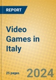 Video Games in Italy- Product Image