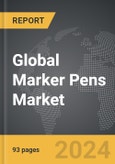 Marker Pens - Global Strategic Business Report- Product Image