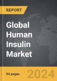 Human Insulin - Global Strategic Business Report- Product Image