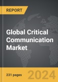 Critical Communication - Global Strategic Business Report- Product Image